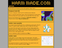 Tablet Screenshot of harmmade.com